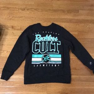 Young and Reckless Black Crewneck size S